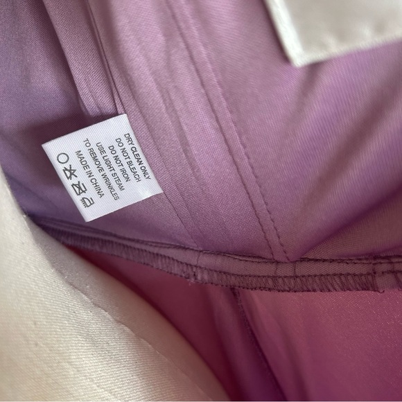 Plum Lavender Formal Prom Dress - Picture 7 of 9